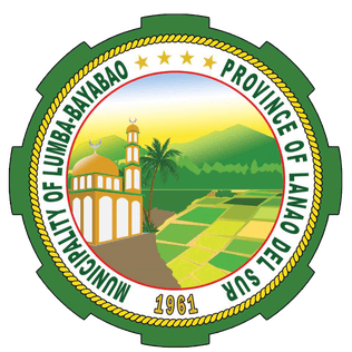 Seal: Municipality of Lumba-Bayabao The seal of Lumba-Bayabao
