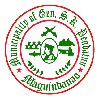 Seal: Municipality of Gen. S. K. Pendatun The seal of Gen. S. K. Pendatun